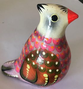 Vintage-Mexico-Folk-Art-Paper-Mache-Bird-7